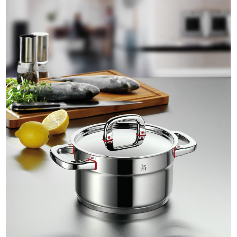 WMF Premium One Kookpan hoog met deksel - Ã160mm