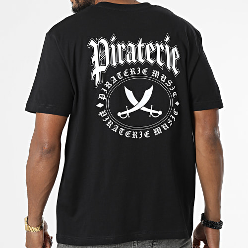 Tee Shirt Oversize Nation Noir Blanc