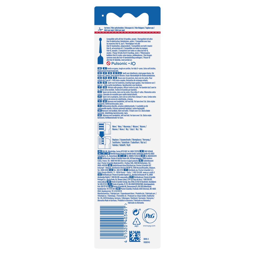 Oral-B - Aufsteckbürsten 