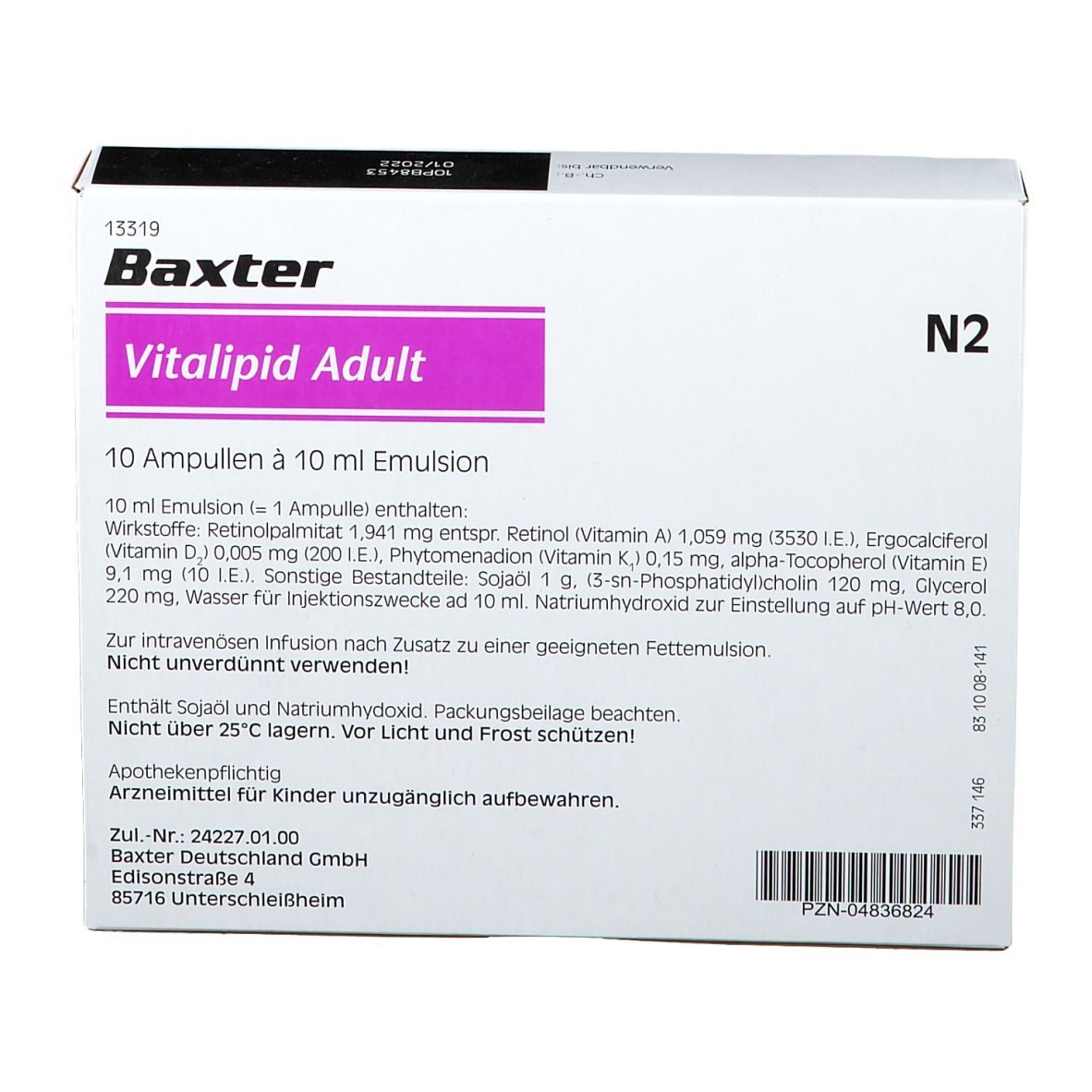 VITALIPID Adult Ampullen
