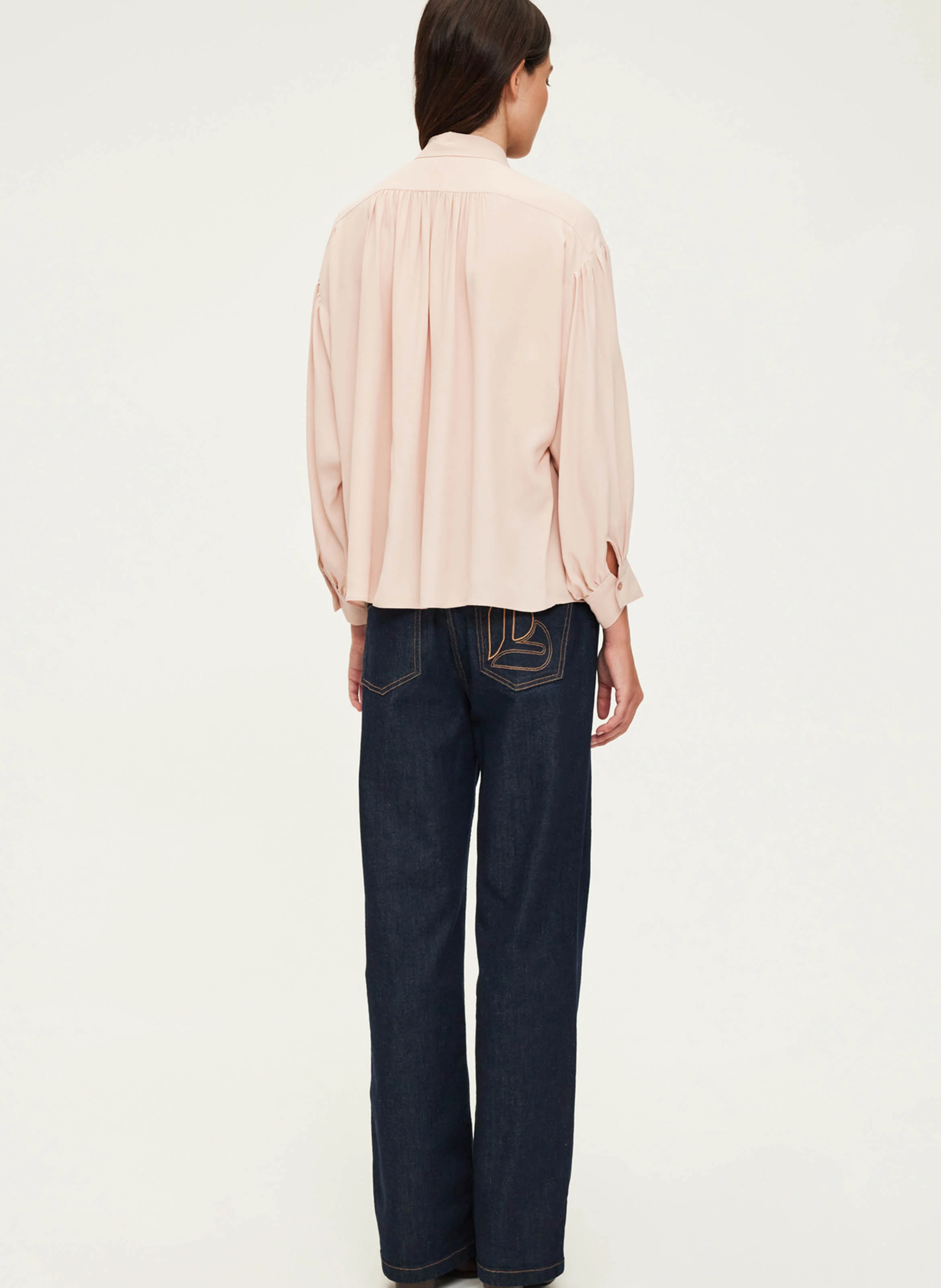 BADRA - Chemise ample et fluide | Rouge