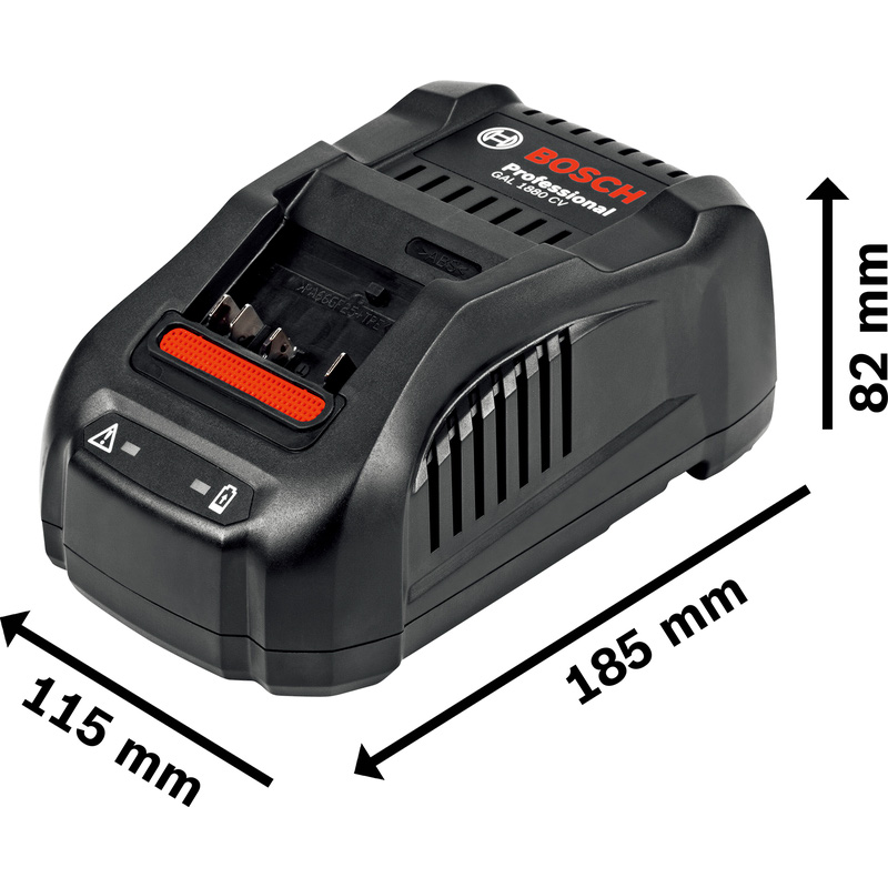 Bosch GAL 1880CV Snellader 18V 8Ah Li-ion