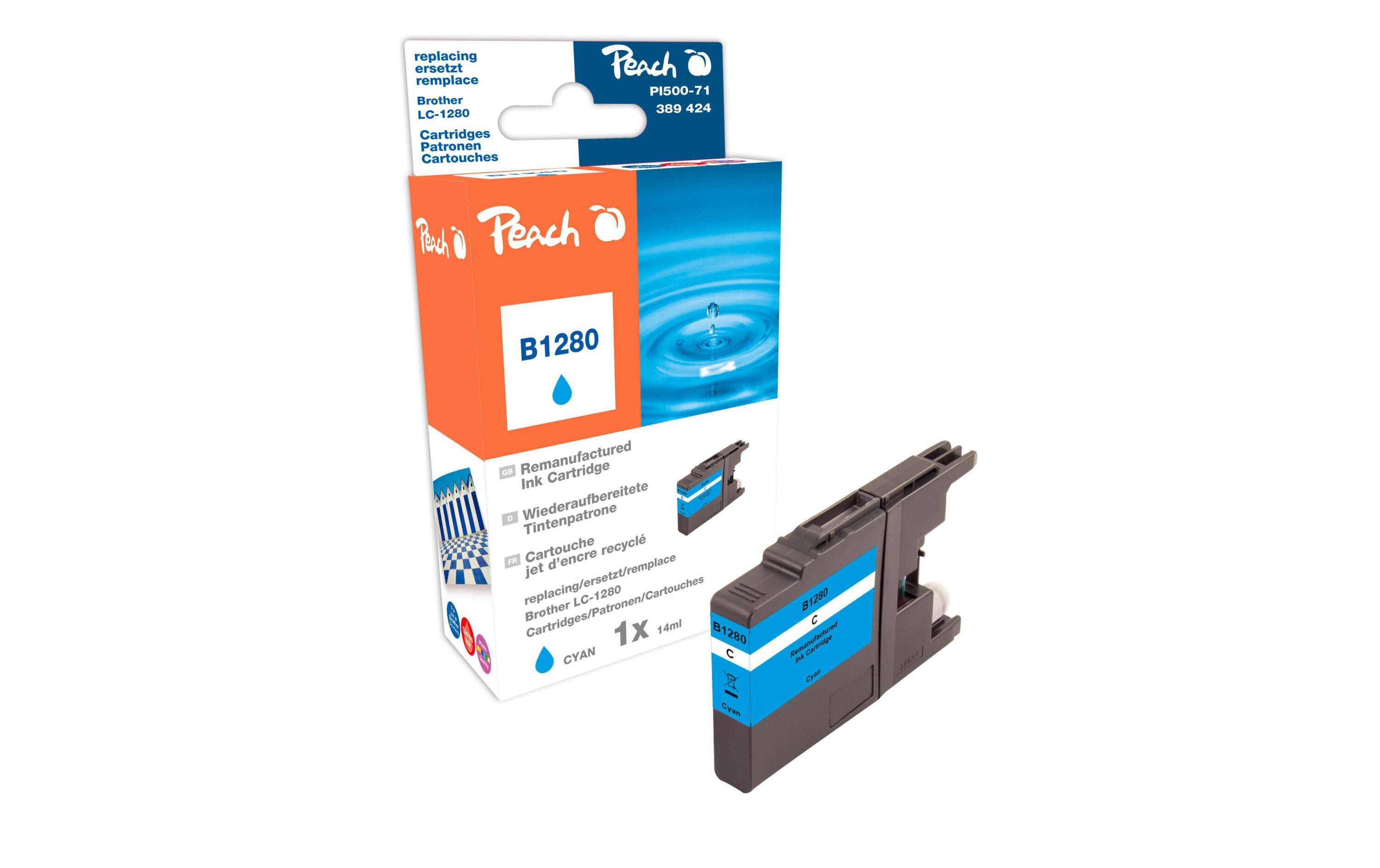 Tinte Brother LC-1280C CyanTinte, cyan