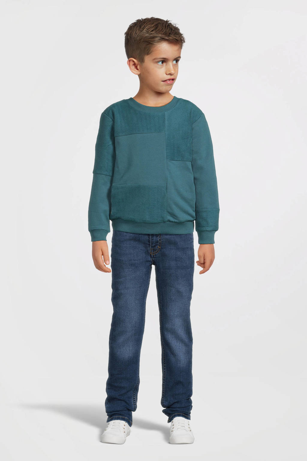 LEVV sweater petrol
