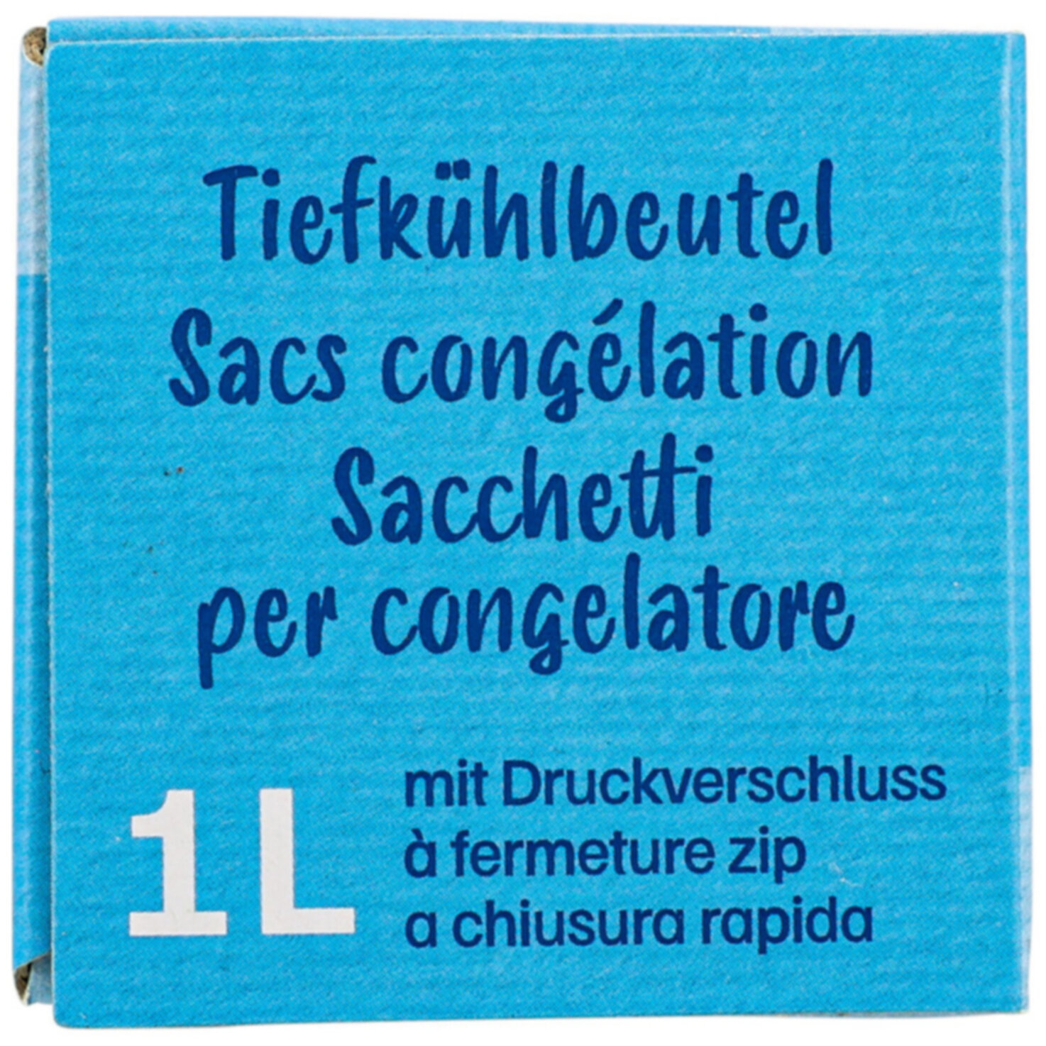 Tiefkühlbeutel mit Druckverschluss 1L 30 Stück