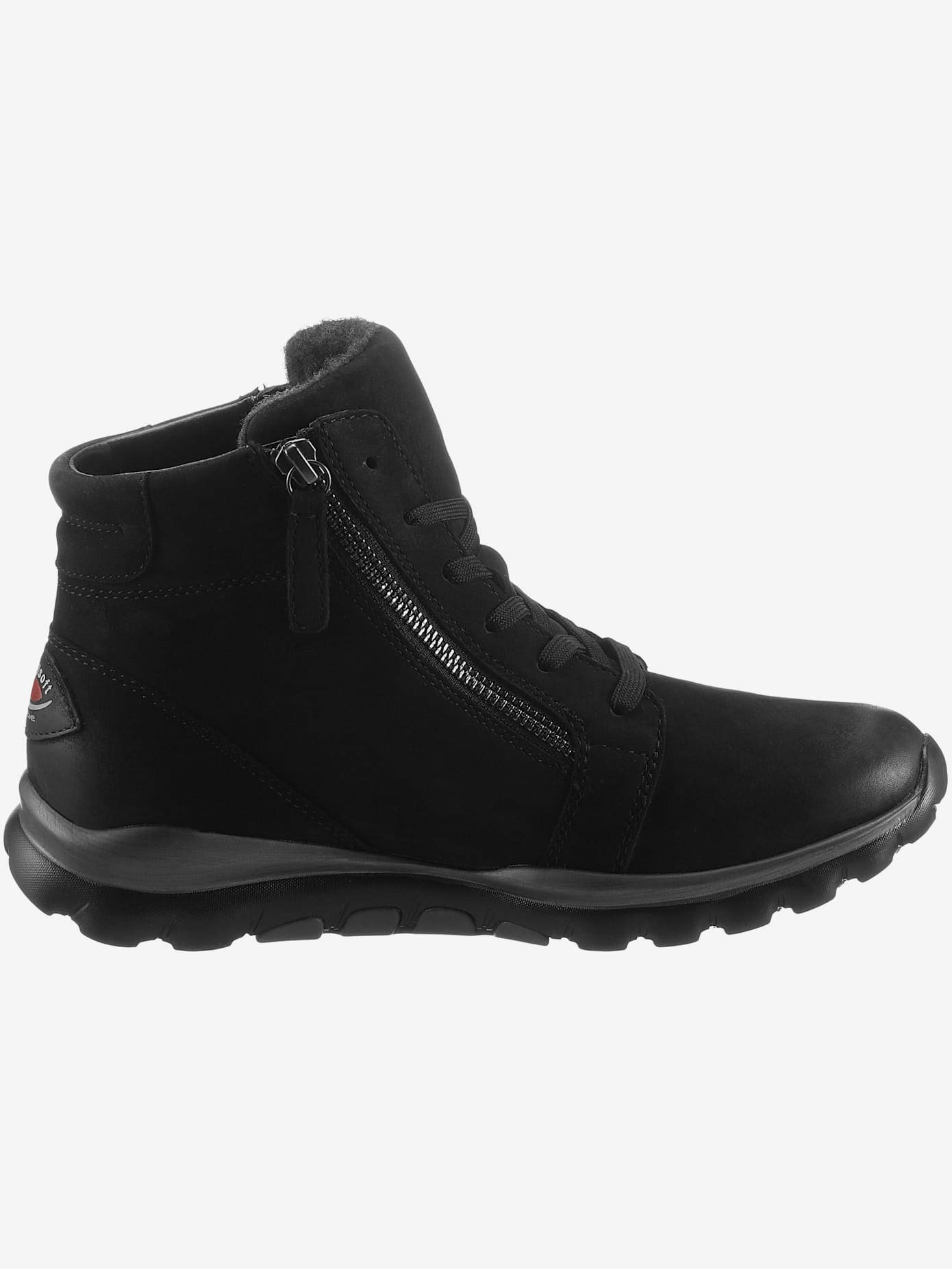 Bottines à lacets chaussures à lacets, glissière intérieure et extérieure