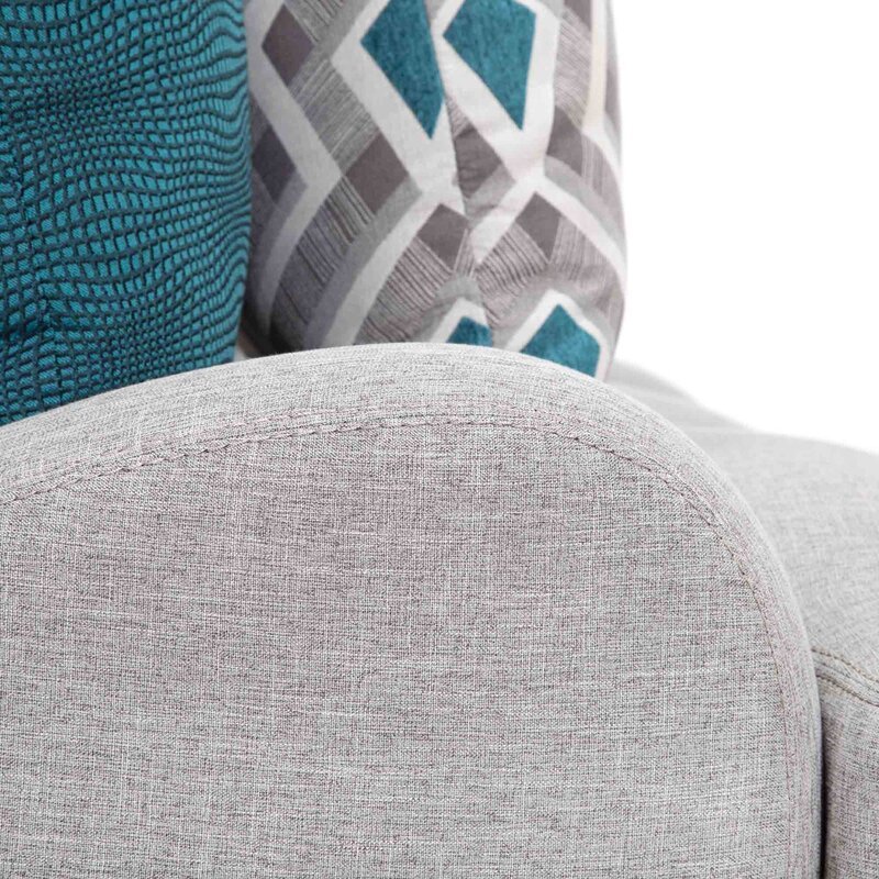Rosalie 93" Recessed Arm Sofa