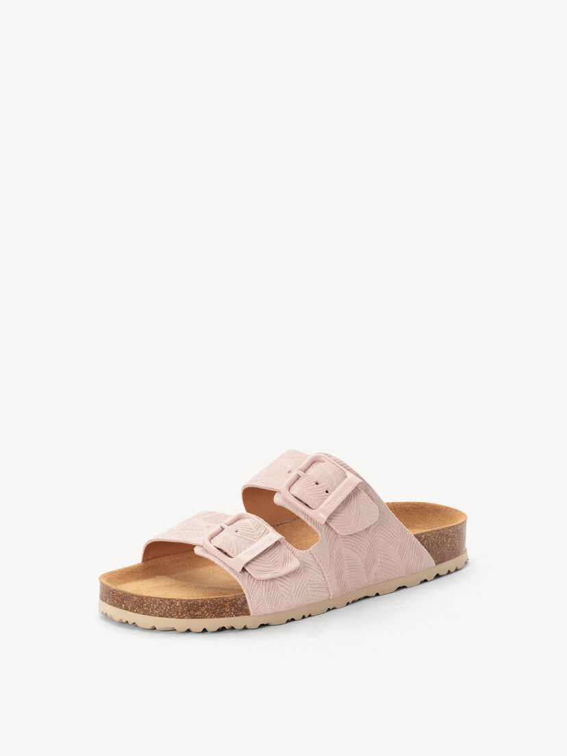 Leren Slipper - roze