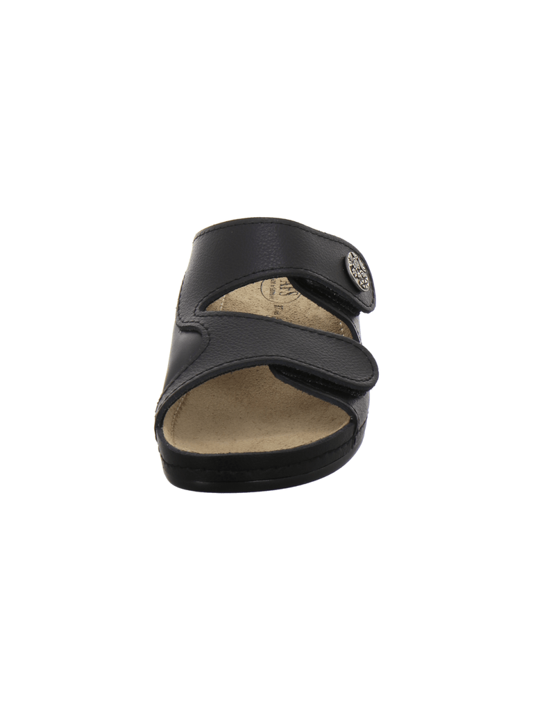 Comfort Pantolette Damen Hallux schwarz