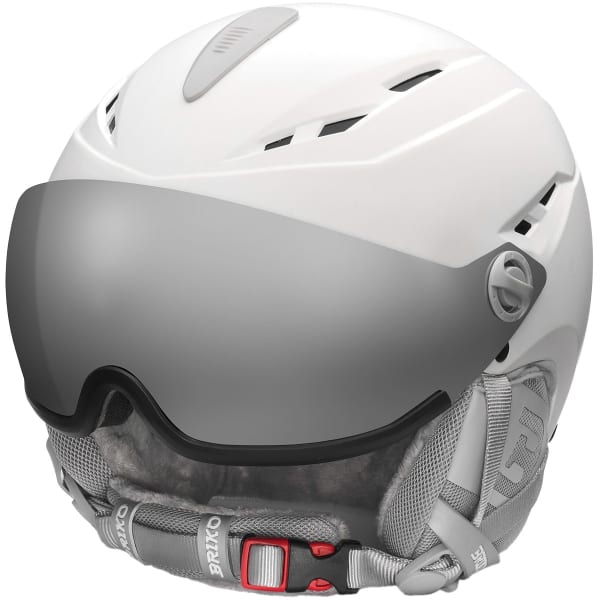 Casque de ski BRIKO CHIONE VISOR MATT WHITE