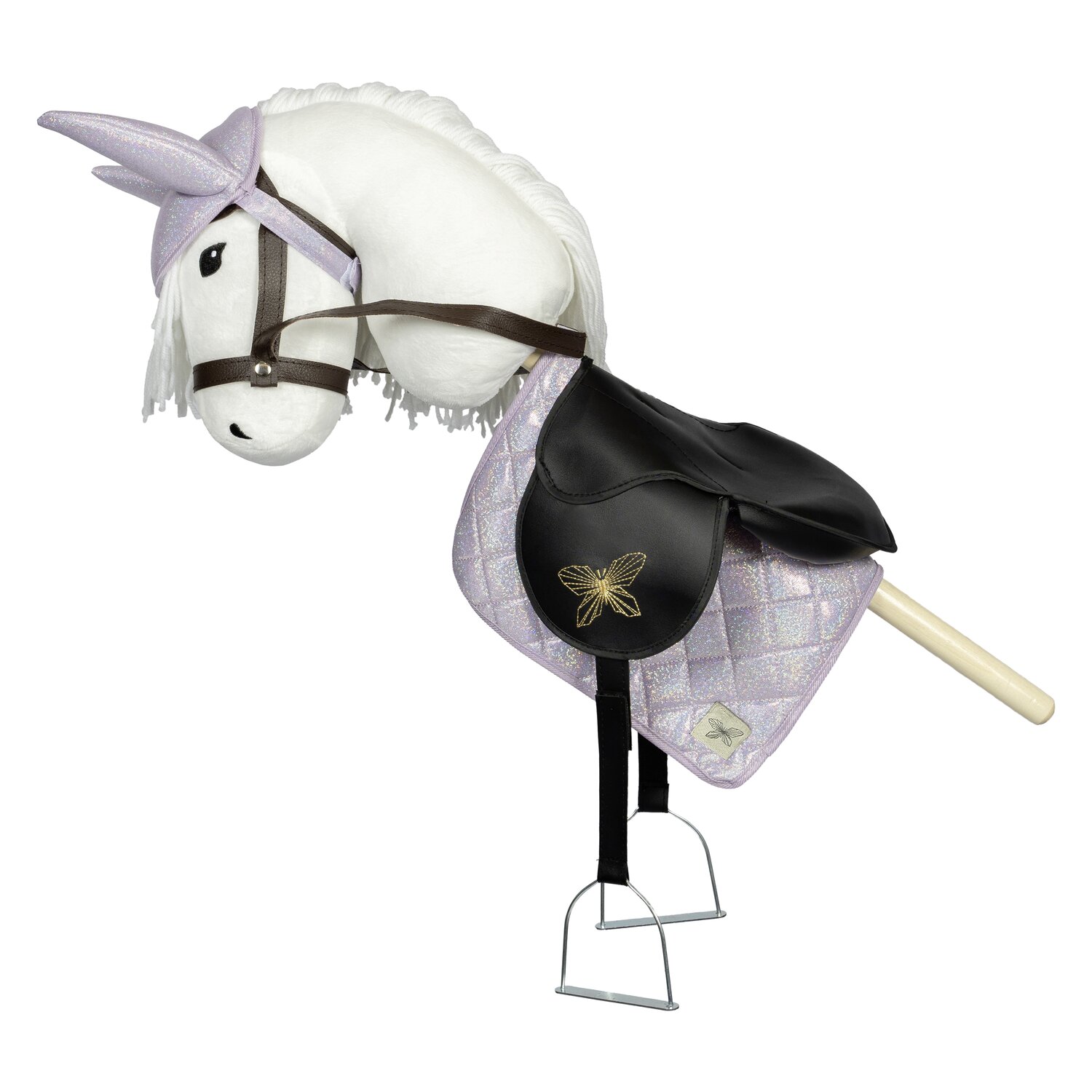 ASTRUP Schabracke und Fliegenohren Hobby Horse  - purple