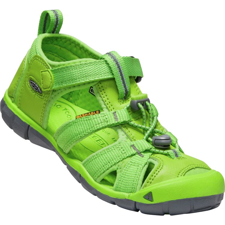 Keen Seacamp II CNX Trekkingsandale Kinder vibrant green