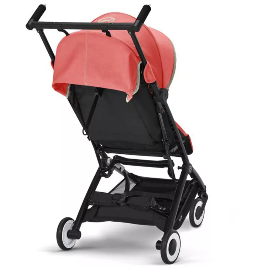 cybex GOLD Buggy Libelle Hibiscus Red inklusive Babyschale Cloud G i-Size Lava Grey und Adapter