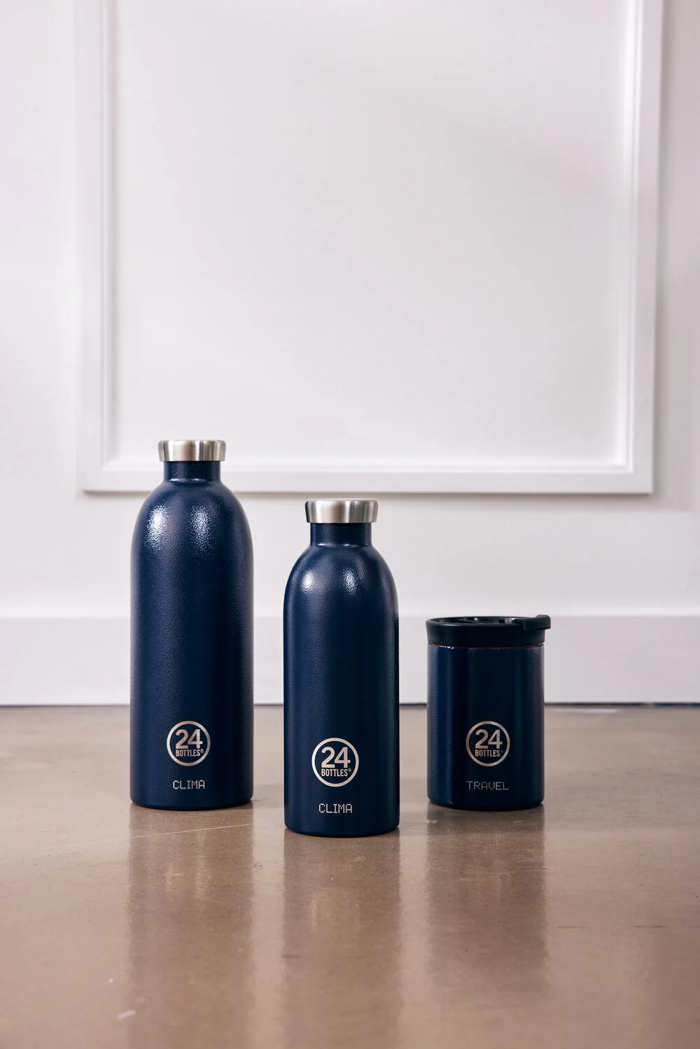 24Bottles  Travel tumbler rejsekrus, Deep Blue - 350 ml.