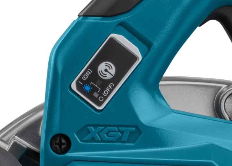 Makita HS004GM202 40V Max Cirkelzaag 190 mm 4,0 ah accu (2 st), snellader, aws zender, in Mbox
