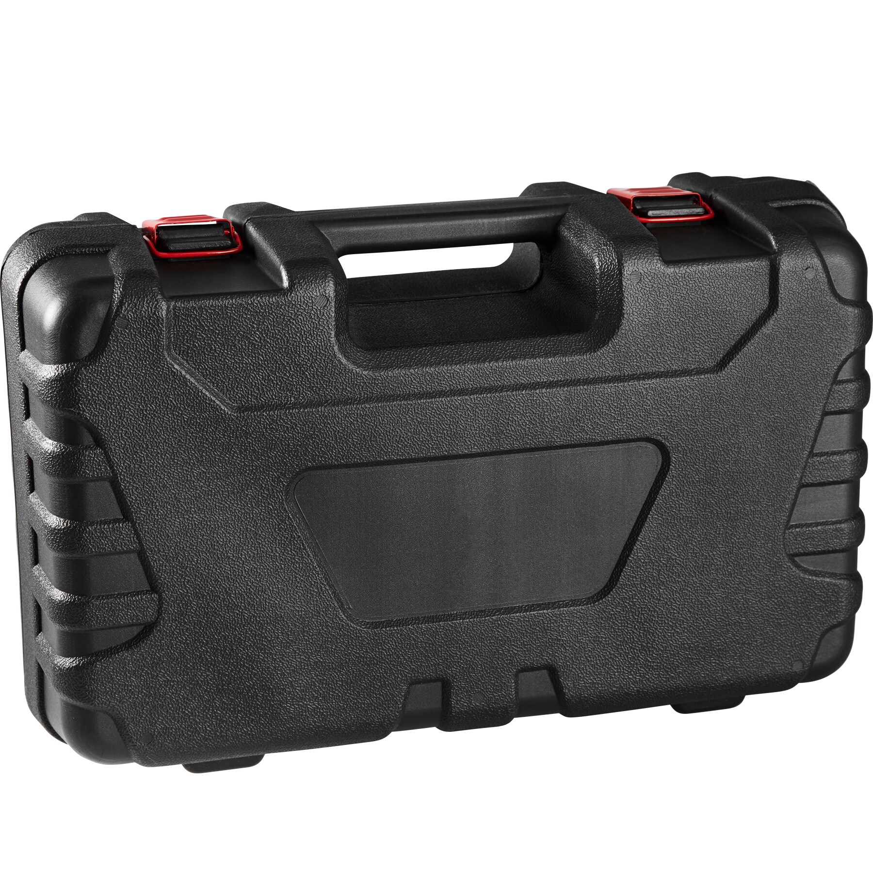 tectake® 5-teiliges Exzenter Poliermaschinen-Set, 710 W, mit Bogenhandgriff und zusätzlichem Stabgriff, inklusive 2 Ersatzkohlen und Transportkoffer