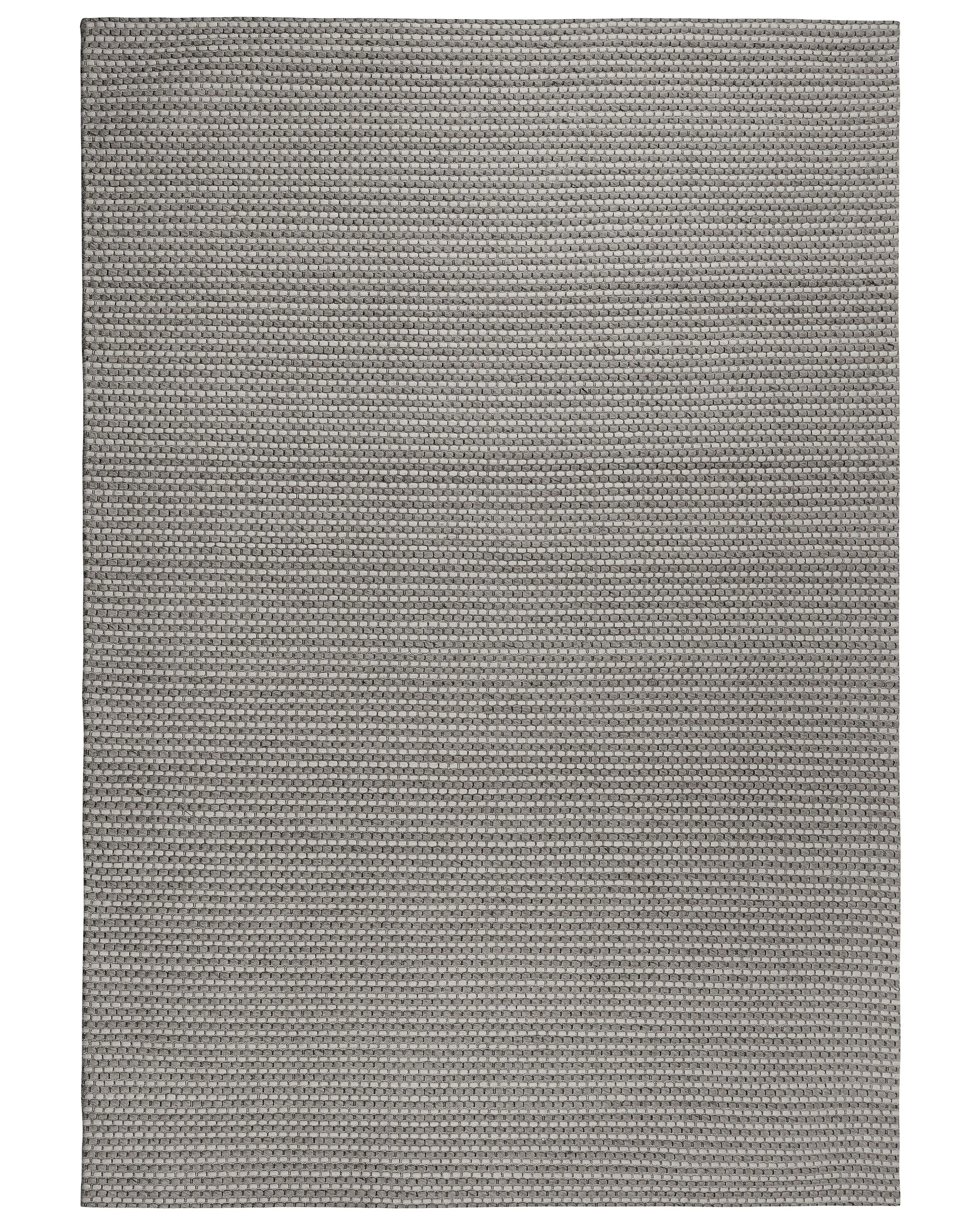 Vloerkleed KILIS Grijs 160 x 230 cm Wol