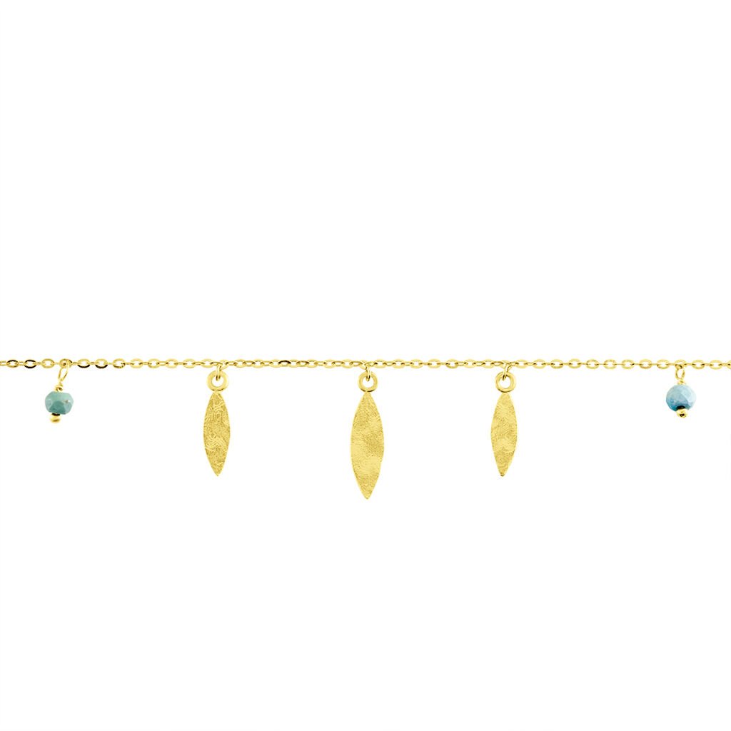 Bracelet Or Jaune Jehannet Turquoise