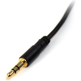 StarTech.com Câble slim audio stéréo de 3,5 mm (M/M) - 1,8 m - Connecteurs plaqués en or