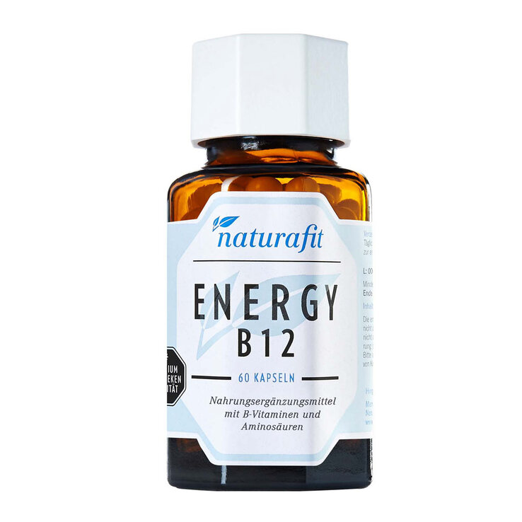 Naturafit Energy B12 Kapseln, 60 St