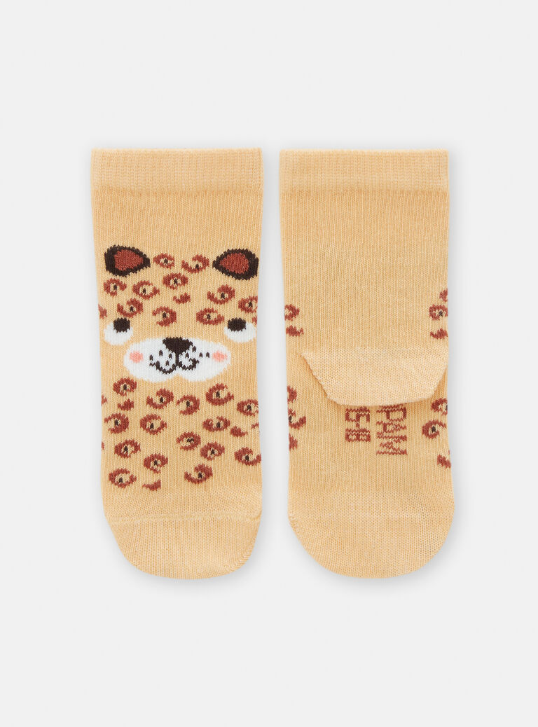 Chaussettes léopard pour bébé garçon