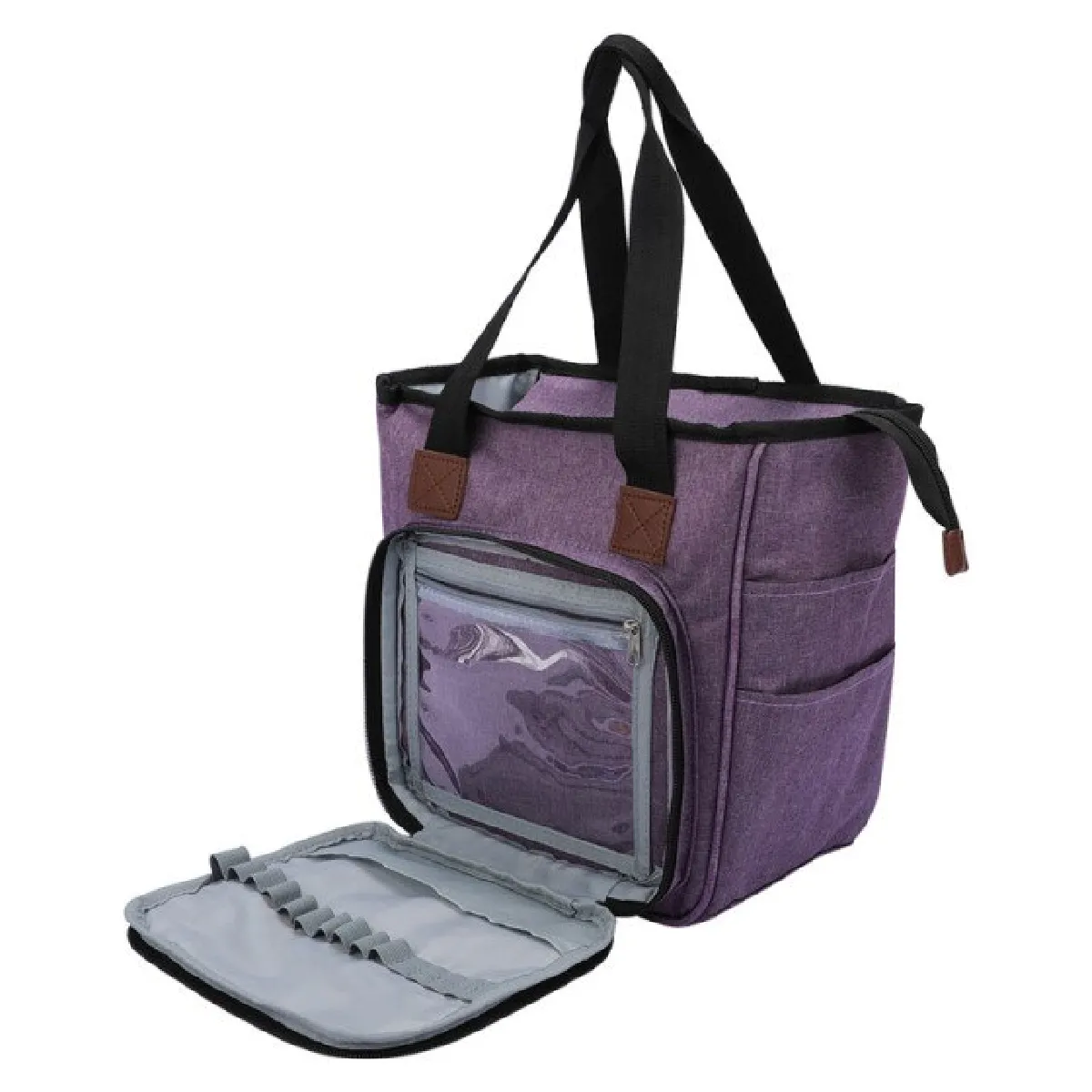 Universal Sac à tricoter portable - Violet