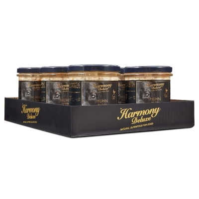 Harmony Dog Deluxe Adult Huhn & Kürbis Nassfutter 6x360g