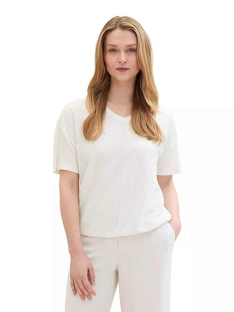 TOM TAILOR T-Shirt  weiss