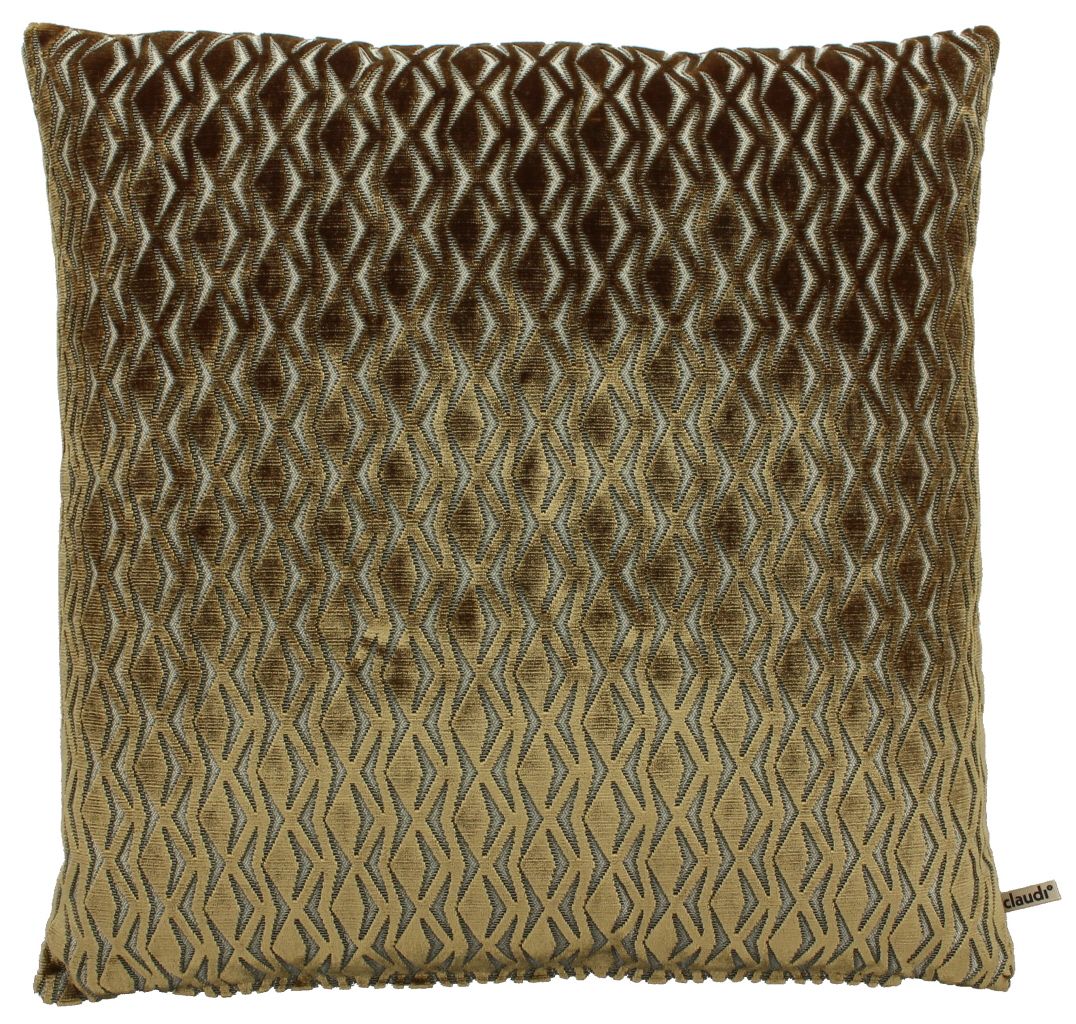 Sierkussen Dark Gold Lepossa  | ClaudiB45 x D30 cm