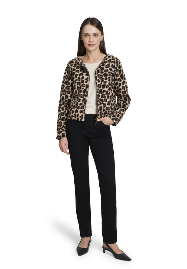 Betty Barclay Strickjacke Kurz Sand