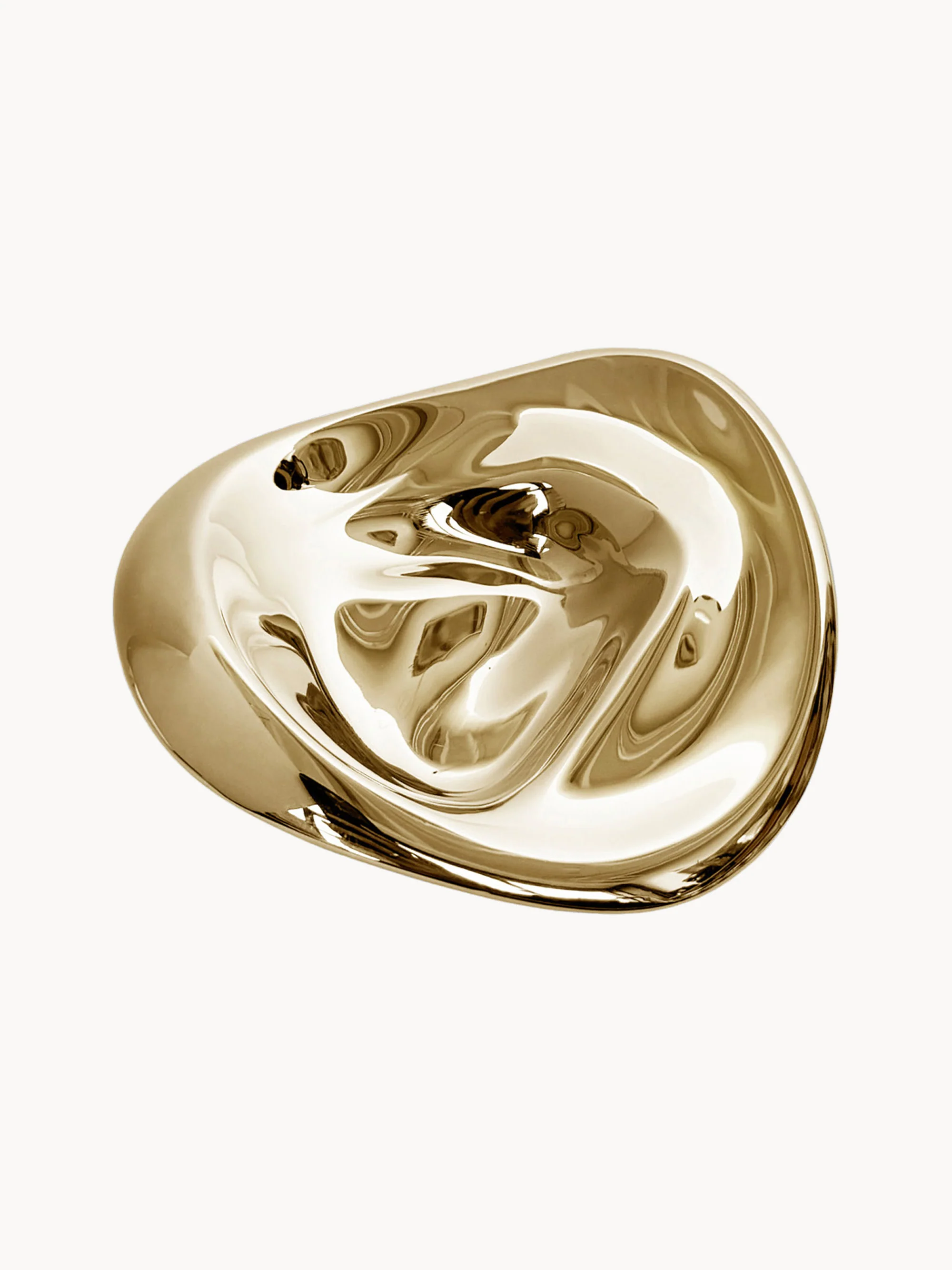 Handgemaakte wandhaak Ripple