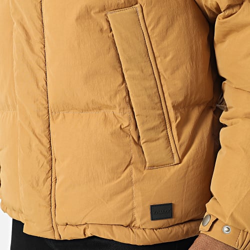 Doudoune Capuche Camel