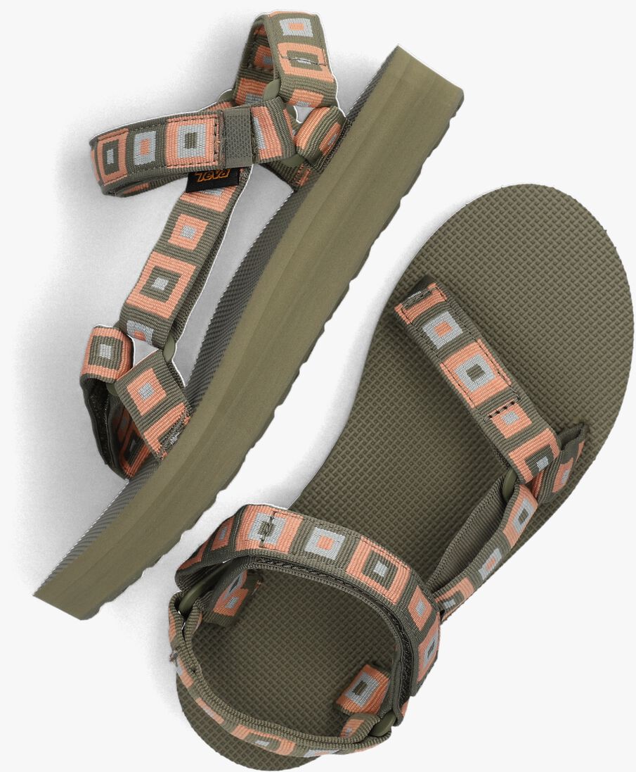 TEVA groene teva sandalen w midform universal