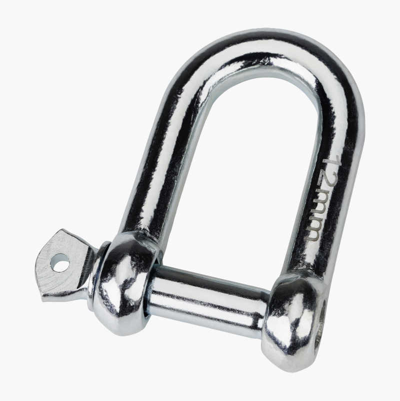 Sjakkel rett, galvanisert, 10 x 40 mm