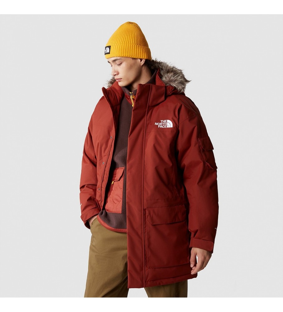 The North Face Parka Mcmurdo vermelho