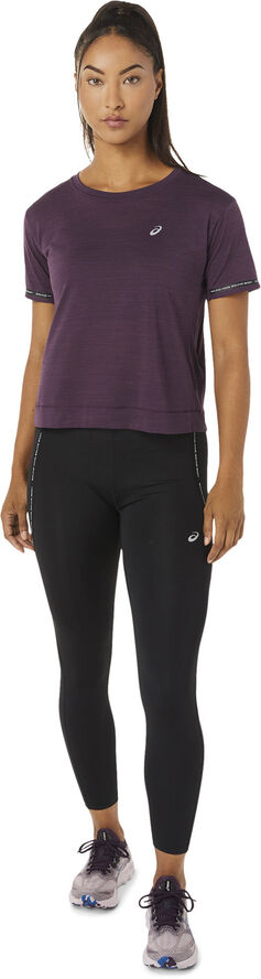 Asics Race Crop løbe T-shirt Lilla