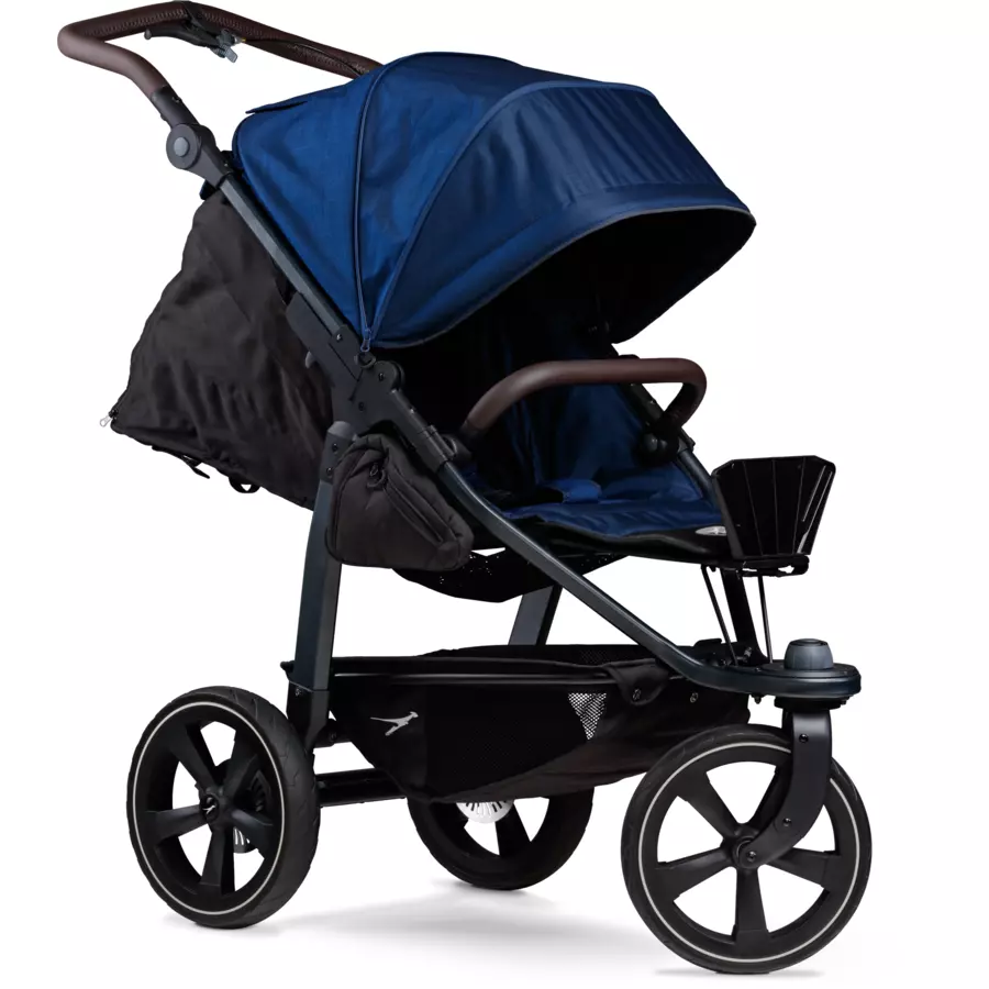 tfk Sportkinderwagen Mono 2 mit Luftkammerrad Set marine
