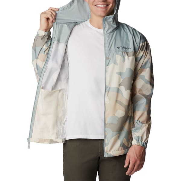 Veste randonnée COLUMBIA FLASH CHALLENGER™ NOVELTY WINDBREAKER CAMO PRINT/NIAGARA
