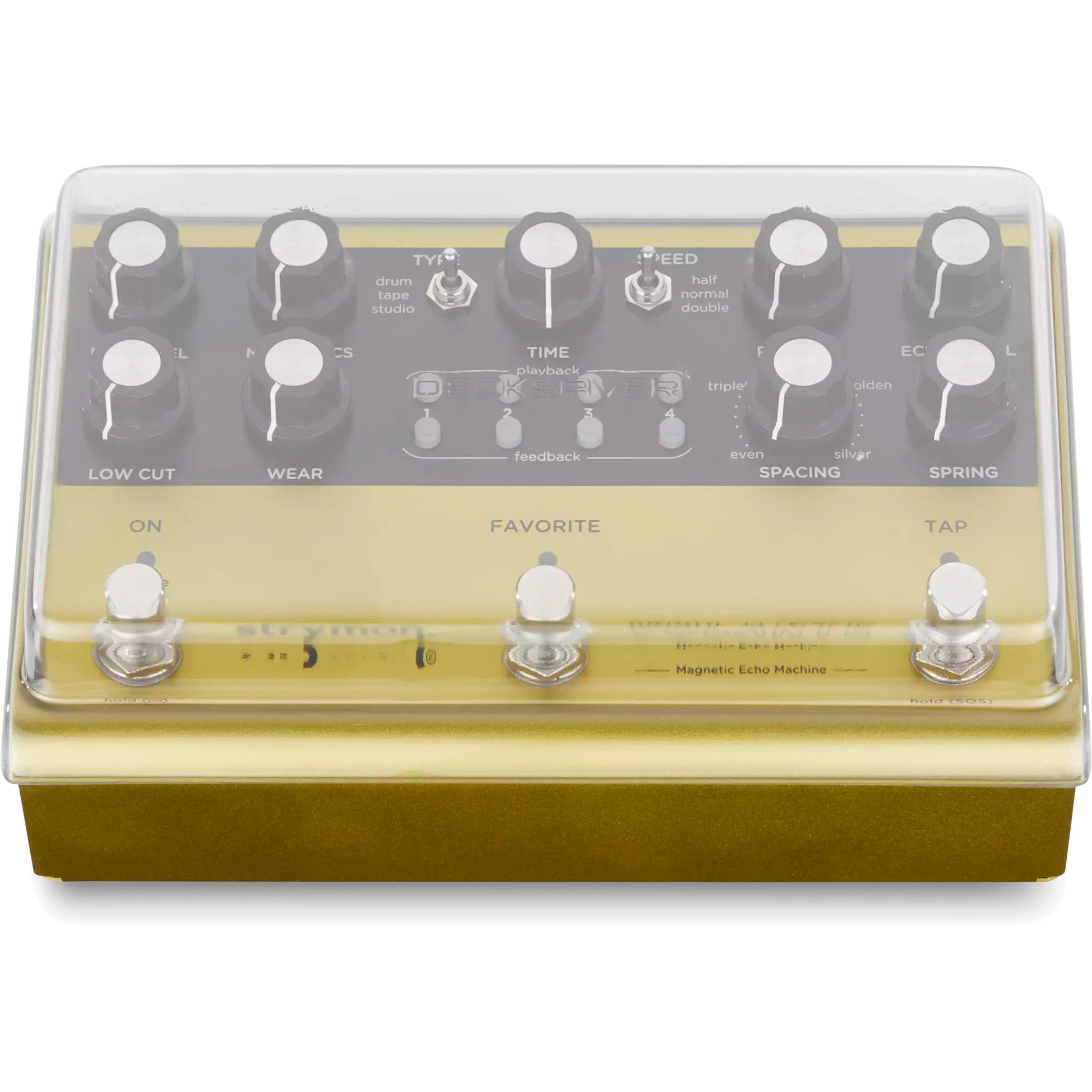 Decksaver stofkap voor Strymon Nightsky & Volante