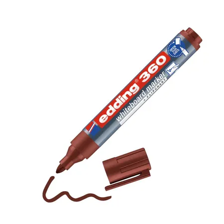 edding 360 Whiteboardmarker braun, 1,5-3 mm