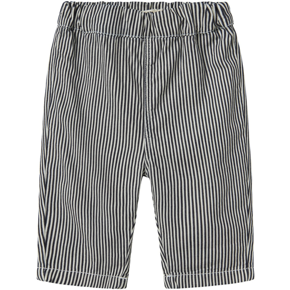 Køb Lil'Atelier Dark Blue Denim White Nbmkasper Loose Twi Bukser 4021-Cm Lil