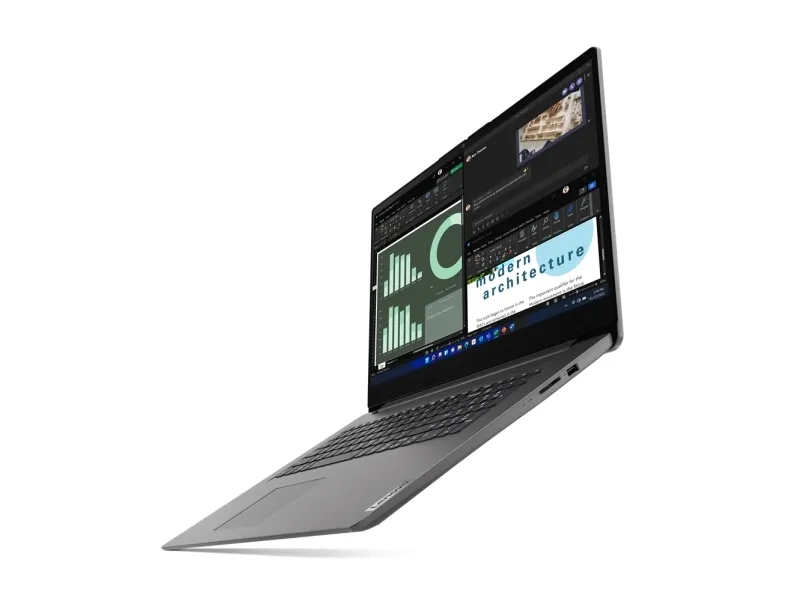 Lenovo V17 G4 IRU 83A2 - 180° hængselsdesign - Intel Core i5 - 13420H / op til 4.6 GHz - Win 11 Pro - Intel Iris Xe Graphics - 16 GB RAM - 512 GB SSD NVMe - 17.3