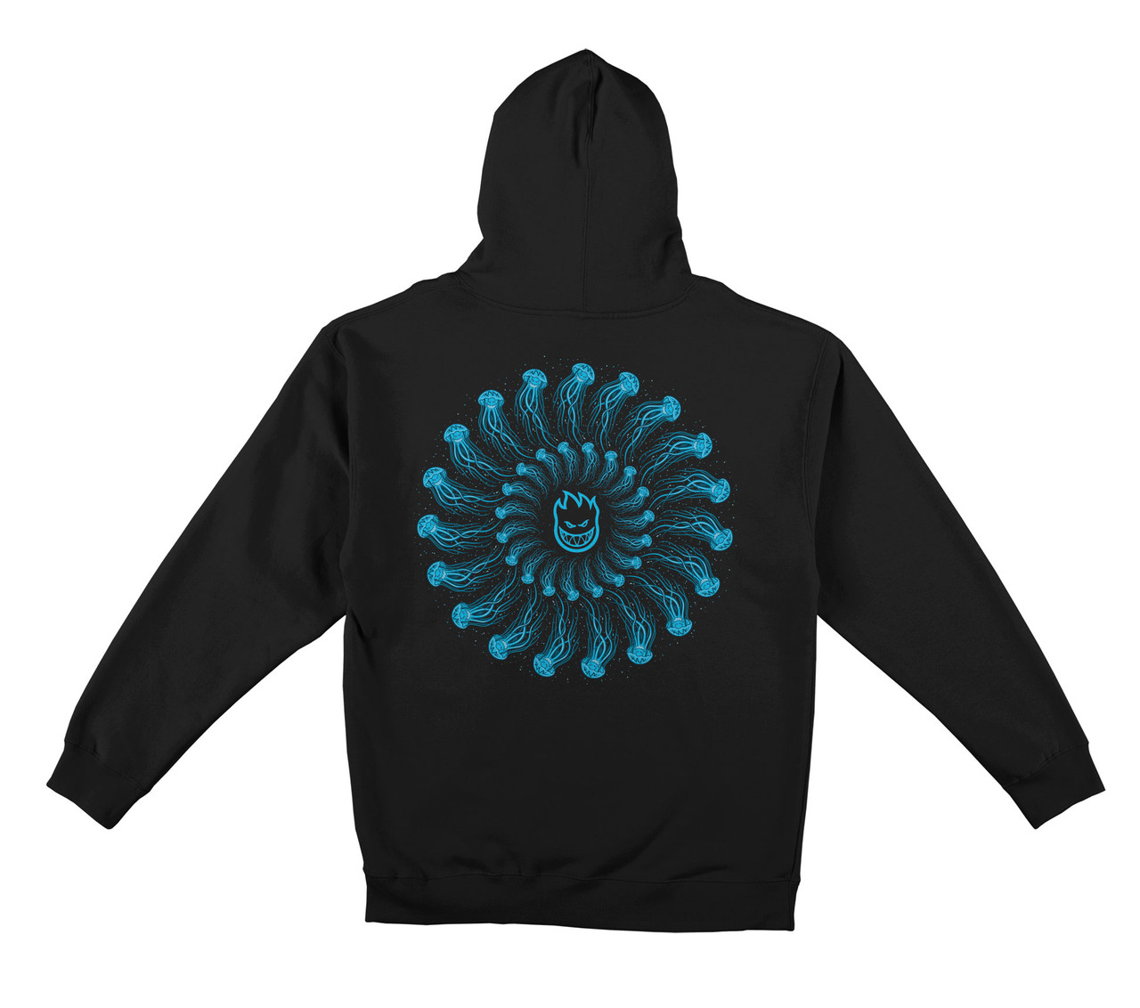 Spitfire Sweat Atlantic Drift Jelly Classic Hood Black
