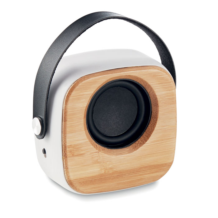 GiftRetail MO9806 - OHIO SOUND Haut-parleur 3W façade bambou