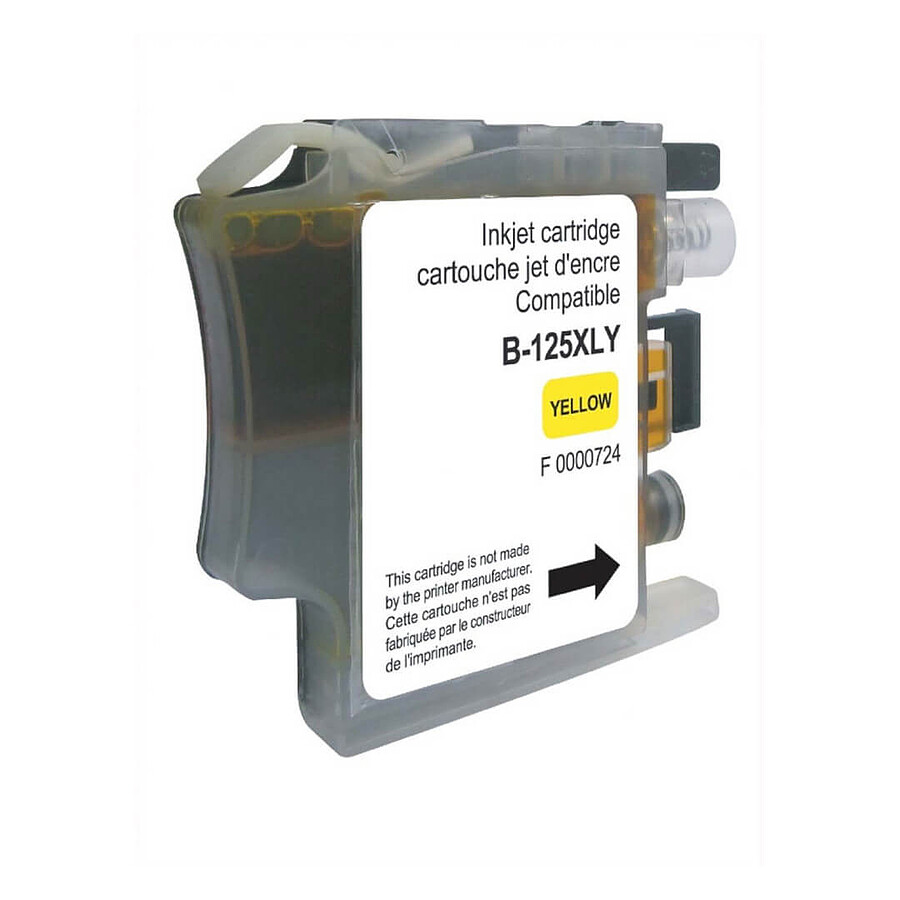 Cartouche LC125XL - Jaune