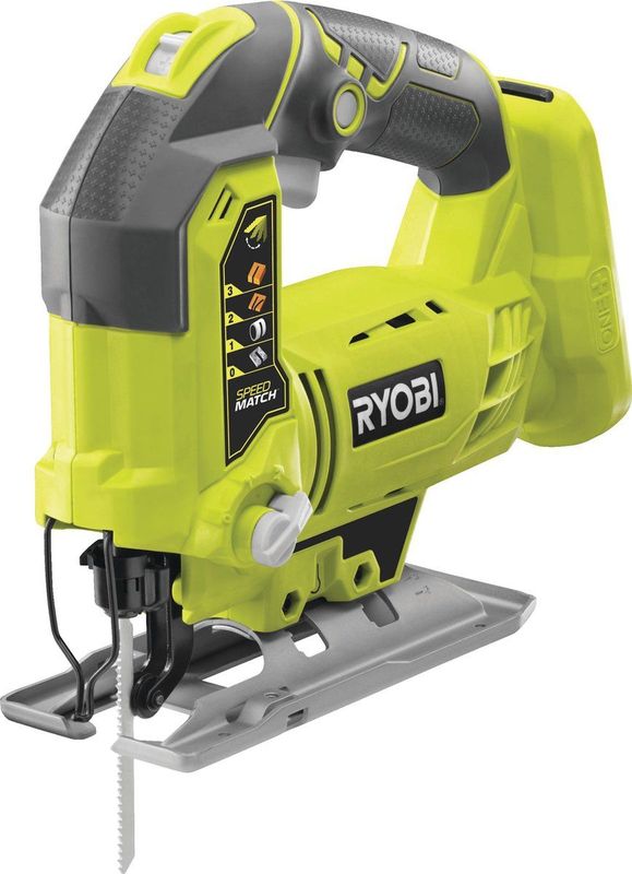 Ryobi - R18JS-0 - Accu Decoupeerzaag - Groen - Li-Ion - D-greep