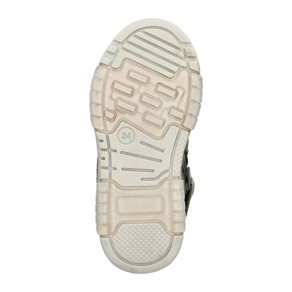 Nelson Kids leren sneakers groen