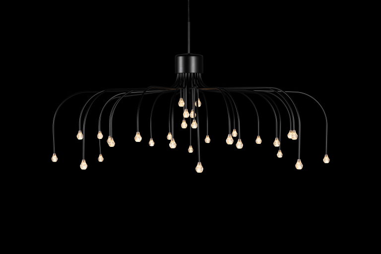 Moooi Starfall Light 30 hanglamp Ø105 LED zwart