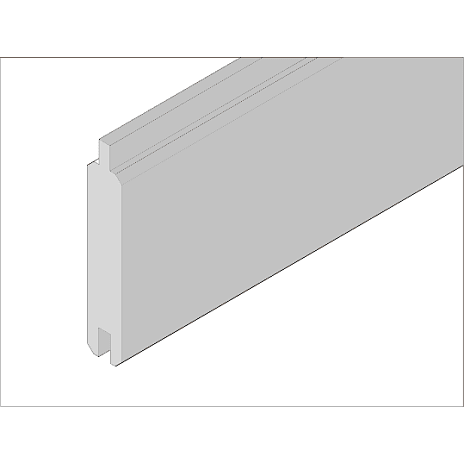 HORTUS hegnsprofil til plankehegn 2,2 x 12 x 200 cm