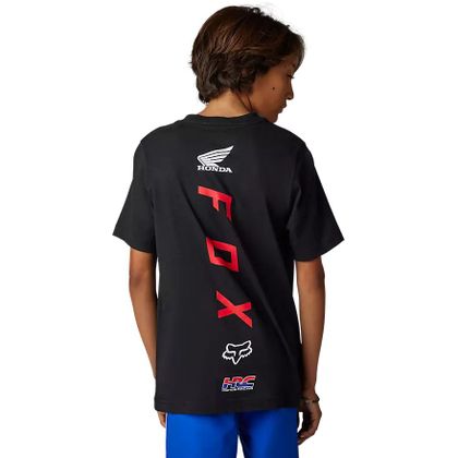 T-Shirt manches courtes Fox HONDA - Noir